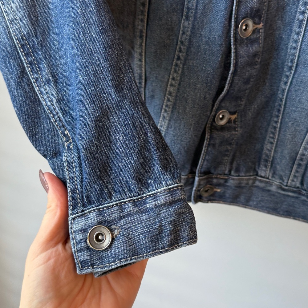 Child’s Place Girls Dark Wash Jean Denim Jacket - Picture 3 of 6